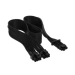 Dây cáp nguồn Corsair Premium Individually Sleeved 12+4pin PCIe Gen 5 12VHPWR 600W cable, Type 4, Black/White