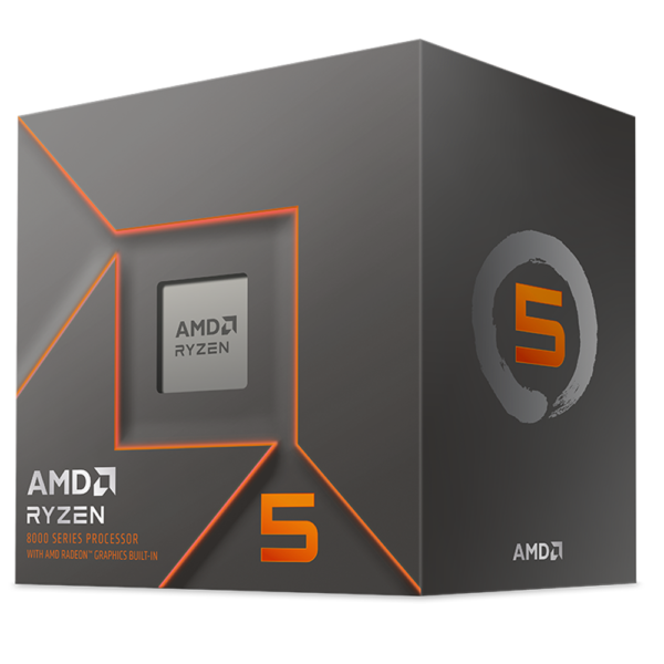 CPU AMD Ryzen 5 8600G (AMD AM5 - 6 Core - 12 Thread - Base 4.3Ghz - Turbo 5.0Ghz - Cache 22MB)