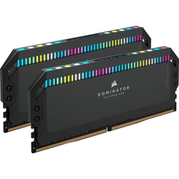 Ram PC Corsair Dominator Platinum RGB 64GB 5600MHz DDR5 (2x32GB) CMT64GX5M2B5600C40
