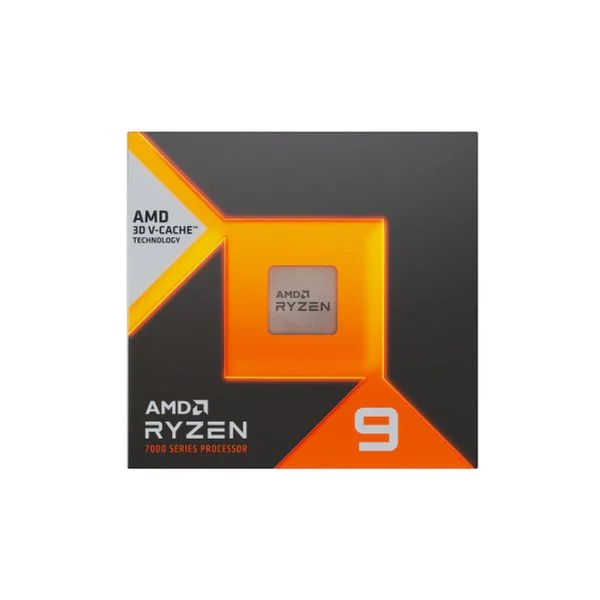CPU AMD Ryzen 9 7900X3D 4.4 GHz (5.6 GHz with boost) / 128MB cache / 12 cores 24 threads / socket AM5 / 120 W)