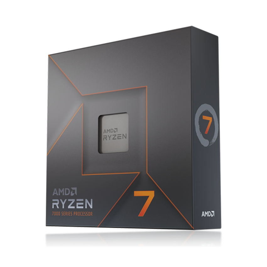 CPU AMD Ryzen 7 7700X (AMD AM5 - 8 Core - 16 Thread - Base 4.5Ghz - Turbo 5.4Ghz - Cache 40 MB) - Ảnh 1