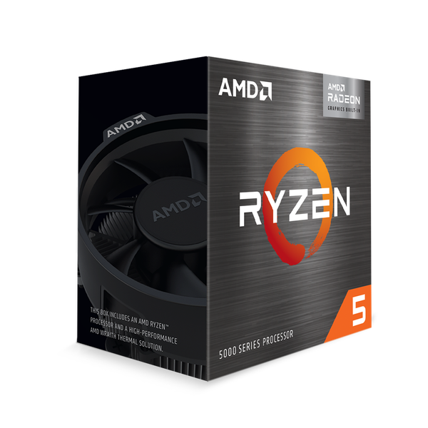CPU AMD Ryzen 5 5600G (AMD AM4 - 6 Core - 12 Thread - Base 3.9Ghz - Turbo 4.4Ghz - Cache 19MB)