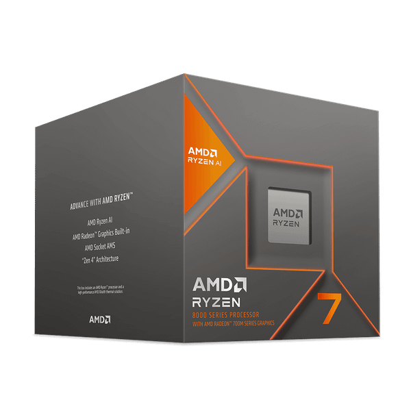 CPU AMD Ryzen 7 8700F (AMD AM5 - 8 Core - 16 Thread - Base 4.1Ghz - Turbo 5.0Ghz - Cache 24MB - No iGPU)