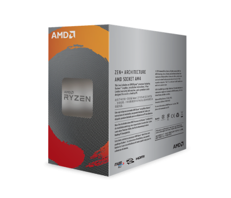 CPU AMD Ryzen 3 3200G (AMD AM4 - 4 Core - 4 Thread - Base 3.6Ghz - Turbo 4.0Ghz - Cache 6MB) - Ảnh 3