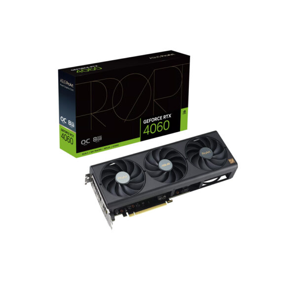 Card màn hình ASUS ProArt GeForce RTX 4060 OC edition 8GB (PROART-RTX4060-O8G)