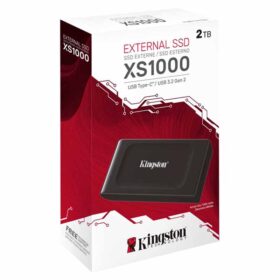 Ổ cứng gắn ngoài SSD Kingston XS1000 2TB (USB 3.2 Gen 2 / 1,050MB/s read, 1,000MB/s write )_ SXS1000/2000G