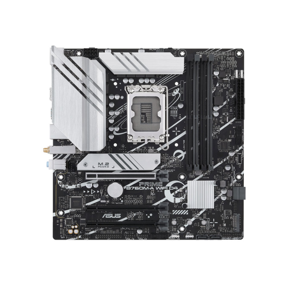 Mainboard ASUS PRIME B760M-A WIFI D4 CSM DDR4 (Bluetooth) - Ảnh 1