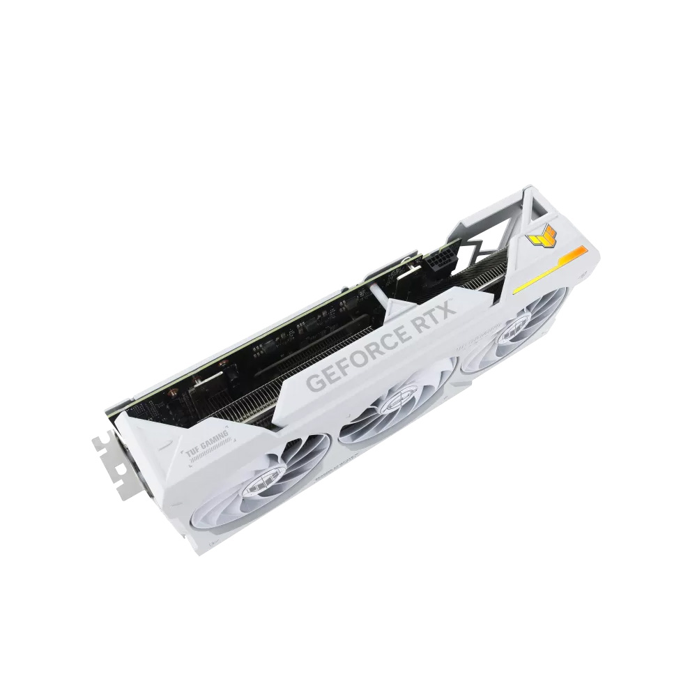 Card màn hình ASUS TUF Gaming GeForce RTX 4070 Ti SUPER 16GB GDDR6X White OC Edition (TUF-RTX4070TIS-O16G-WHITE-GAMING) - Ảnh 3