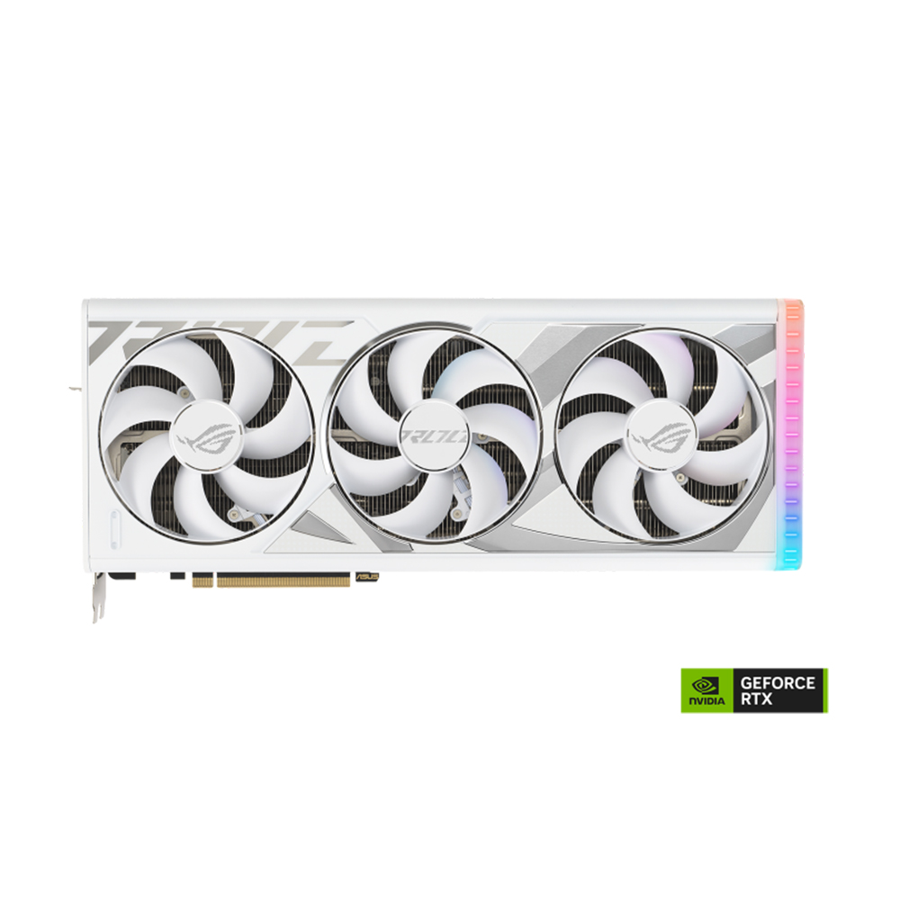 Card màn hình ASUS ROG Strix GeForce RTX 4080 SUPER 16GB GDDR6X White OC Edition (ROG-STRIX-RTX4080S-O16G-WHITE) - Ảnh 2