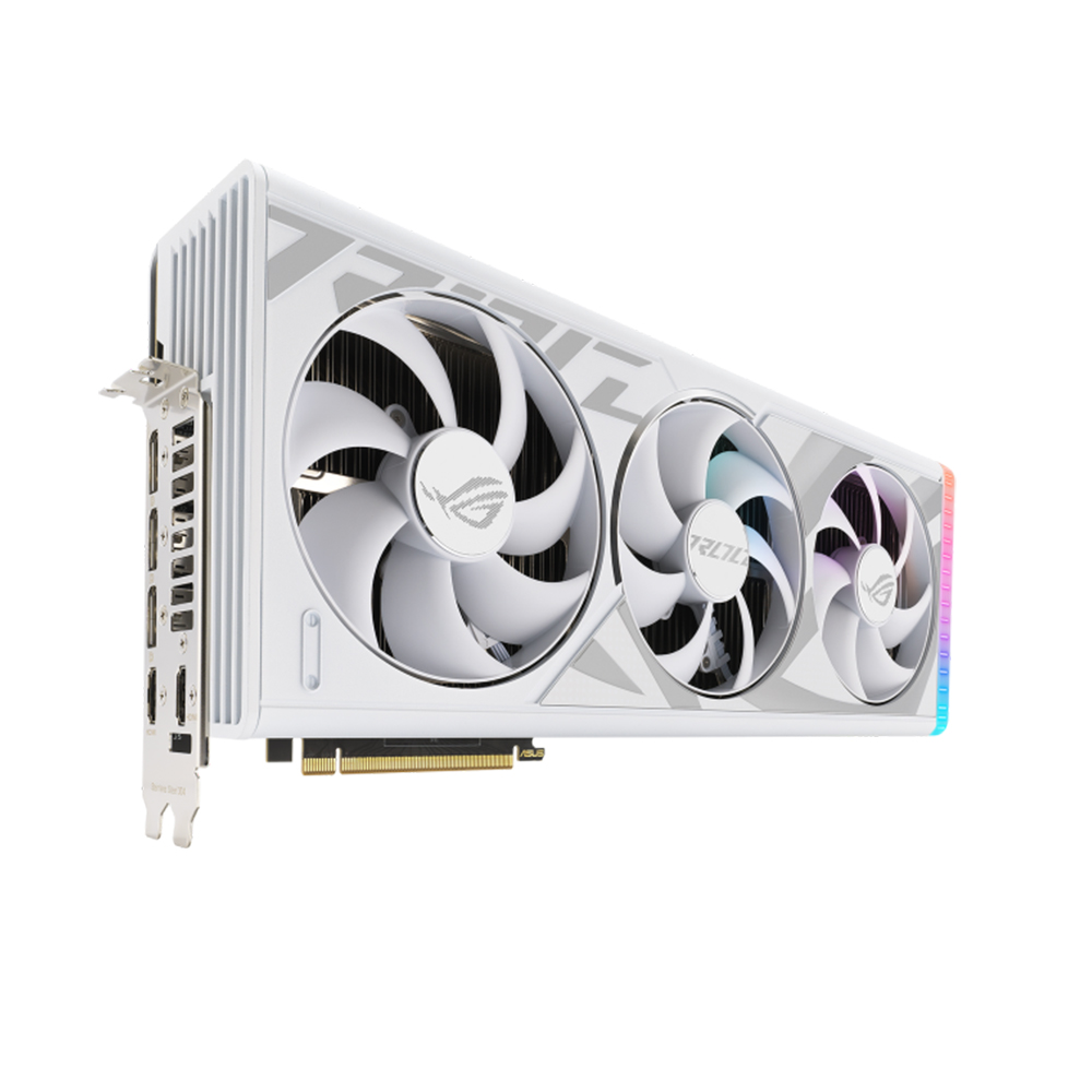 Card màn hình ASUS ROG Strix GeForce RTX 4080 SUPER 16GB GDDR6X White OC Edition (ROG-STRIX-RTX4080S-O16G-WHITE) - Ảnh 4