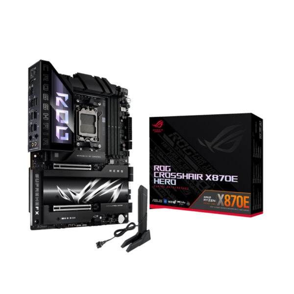 Mainboard ASUS ROG CROSSHAIR X870E HERO (AMD X870E, Socket AM5, ATX, 4 khe RAM DDR5)