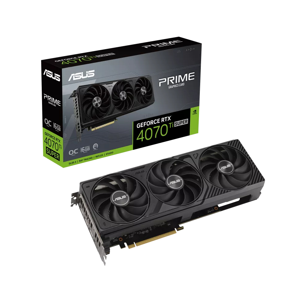 Card màn hình Asus PRIME RTX 4070 TI SUPER OC 16GB (PRIME-RTX4070TIS-O16G) - Ảnh 1