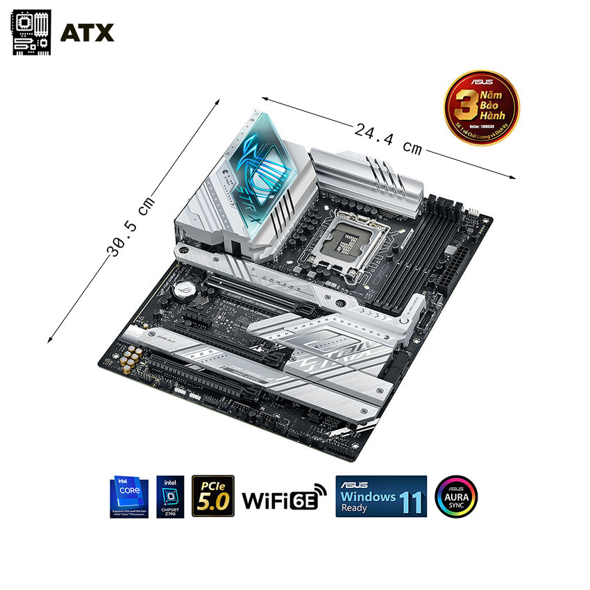 Mainboard ASUS ROG STRIX Z790-A GAMING WIFI D4 - Ảnh 2