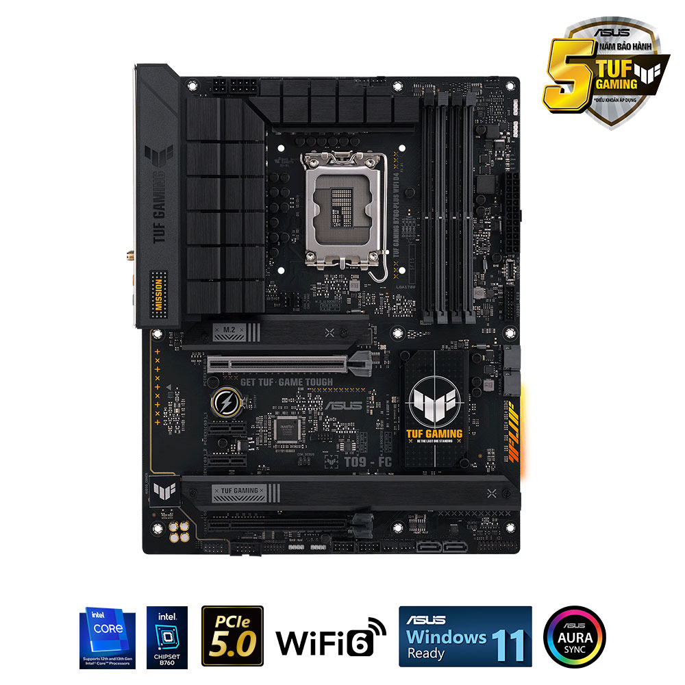Mainboard ASUS TUF GAMING B760-PLUS WIFI D4 - Ảnh 2