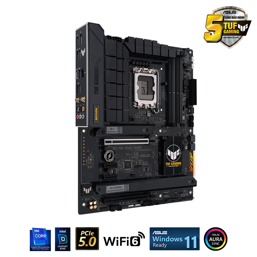 Mainboard ASUS TUF GAMING B760-PLUS WIFI D4 - Ảnh 3
