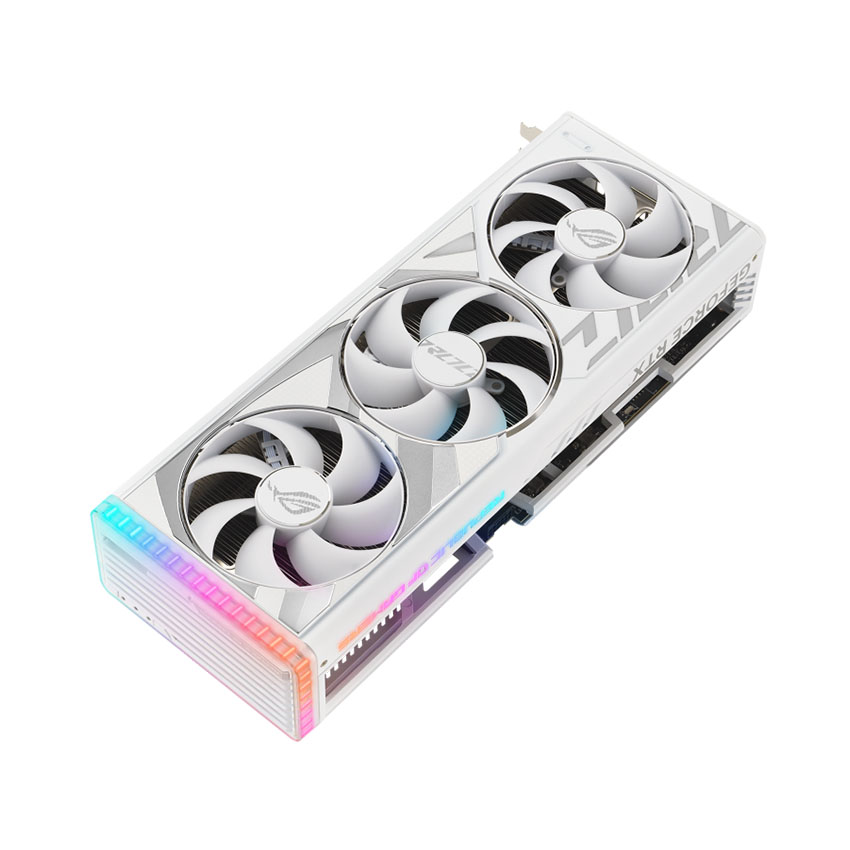 Card màn hình ASUS ROG Strix GeForce RTX 4090 OC White Edition 24GB (ROG-STRIX-RTX4090-O24G-WHITE) - Ảnh 3