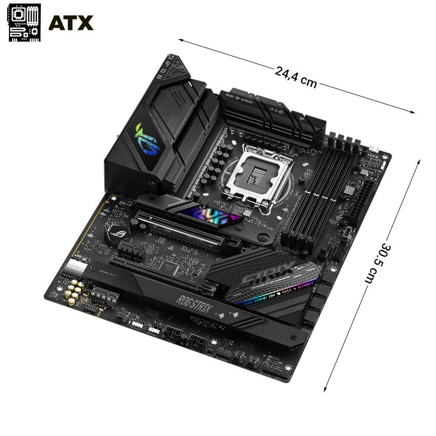 Mainboard ASUS ROG STRIX B760-F GAMING WIFI DDR5 - Ảnh 2