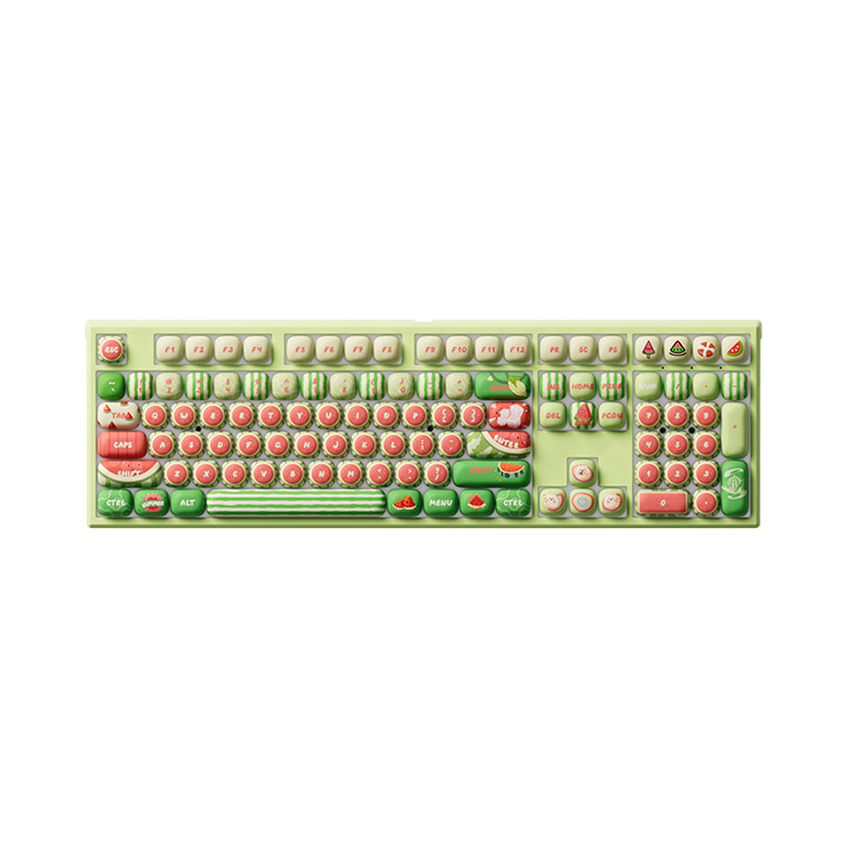Bàn phím MonsGeek MG108B Watermelon (RGB / Hotswap / Piano Pro SW/ Multi-mode) - Ảnh 1