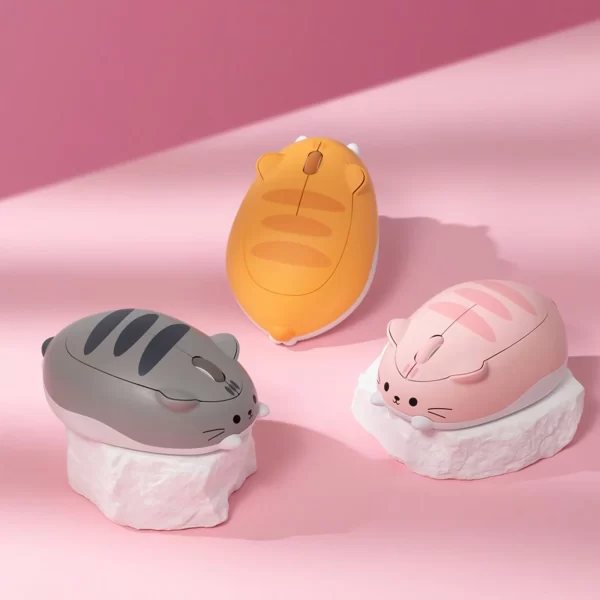 Chuột Akko Cat Theme Mouse - Pink ANGIE /  Gary MIMO /Orange KATE