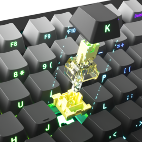 Bàn phím MonsGeek M1W HE-SP V3 Dark Night (Magnetic Switches – 8K Hz Polling Rate Wired USB-C – Multi mode) - Ảnh 5