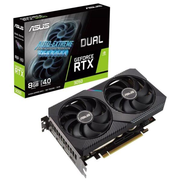 Card màn hình ASUS Dual GeForce RTX 3050 V2 8GB (DUAL-RTX3050-8G-V2)