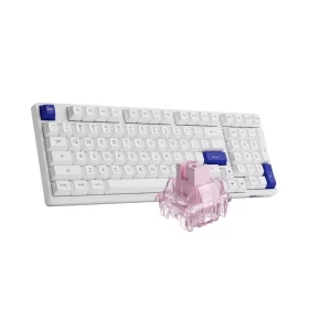Bàn phím AKKO 3098B Multi-modes Blue on White (CS switch - Jelly Pink) - Ảnh 3