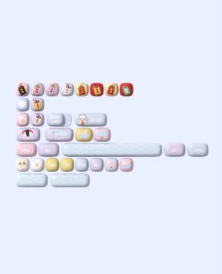 AKKO Keycap set – Good Luck Charm (PBT Dye-Subbed / MOG Profile / 139 nút) - Ảnh 7