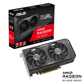 Card màn hình ASUS Dual Radeon RX 6600 V3 8GB GDDR6 (DUAL-RX6600-8G-V3)