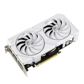 Card màn hình ASUS Dual GeForce RTX 4060 EVO White OC Edition 8GB GDDR6 (DUAL-RTX4060-O8G-EVO-WHITE) - Ảnh 2