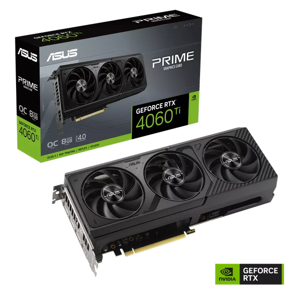 Card màn hình ASUS PRIME GeForce RTX 4060 Ti 8GB GDDR6 OC Edition (PRIME-RTX4060TI-O8G)