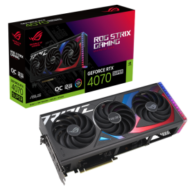 Card màn hình ASUS ROG Strix GeForce RTX 4070 SUPER 12GB GDDR6X OC Edition (ROG-STRIX-RTX4070S-O12G-GAMING)