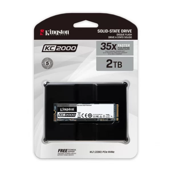 Ổ cứng  SSD Kingston KC600 2TB 2.5-Inch SATA III SKC600/2048G