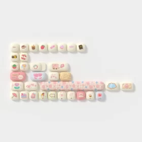 AKKO Keycap set – Piggy Party Cute (PBT Dye-subbed / MOG profile / 139 nút) - Ảnh 3