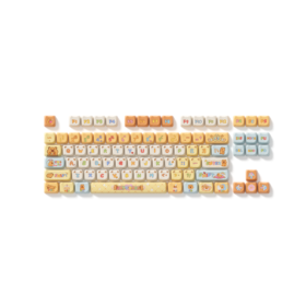 AKKO Keycap set – Capybara MAO (PBT Dye-subbed / MAO profile / 142 nút)