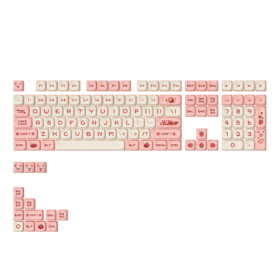 AKKO Keycap set – Dim Sum Bear (PBT Dye-subbed / OEM profile / 122 nút)