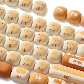 AKKO Keycap set –Bun Wonderland (PBT Dye-subbed / MOG profile / 139 nút) - Ảnh 5