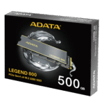 Ổ cứng gắn trong/ SSD ADATA LEGEND 800 500GB/1TB M.2 NVMe Gen4 X4 (ALEG-800-500GCS)