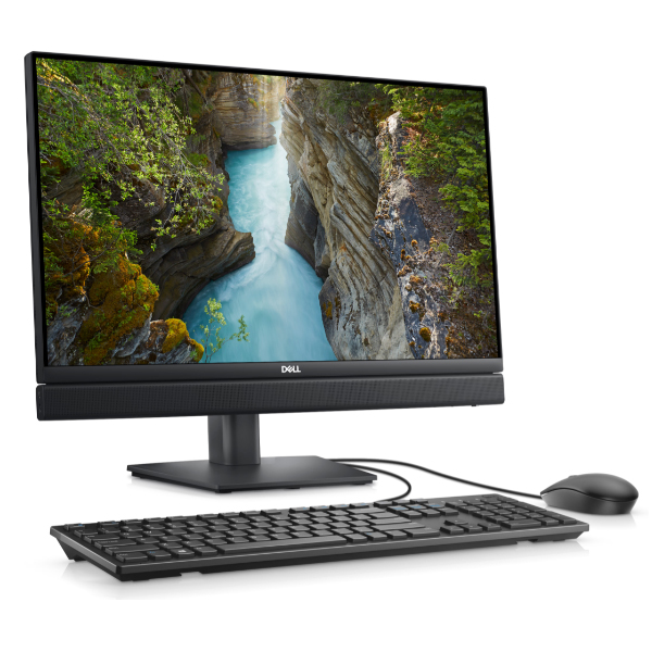 (PC AIO) Máy tính All in one Dell Optiplex 7410 (Core i3-13100T/ 8GB/ 256GB SSD/ 23.8Inch/ Windows 11/ Đen) - Ảnh 3