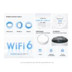 Bộ phát Wifi Mesh TP-Link Deco X50 (1-pack) - (3000 Mbps/ Wifi 6/ 2.4/5 GHz) - Ảnh 3