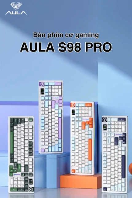 AULA S98 PRO BÀN PHÍM CƠ GAMING 3 MODE