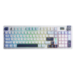 Bàn phím cơ AULA S98 PRO TM (Xanh Dương + Trắng + Tím đậm)