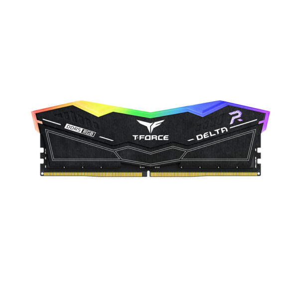 Ram PC Team Group T-Force Delta RGB 16GB/32GB(2x16GB)/64GB(2x32GB) DDR5 6000MHz Black