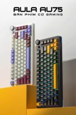 Bàn phím cơ AULA AU75 3 Mode Star Vector Switch