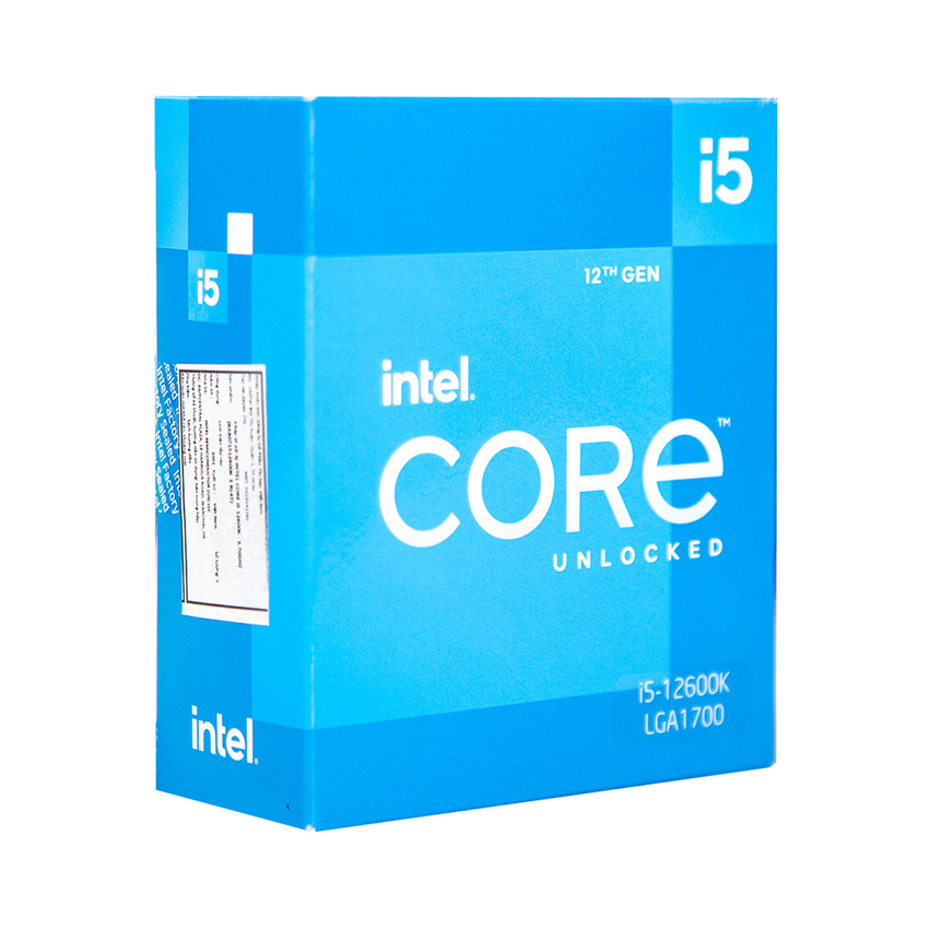 CPU Intel Core i5-12600K (3.7GHz turbo up to 4.9Ghz, 10 nhân 16 luồng, 20MB Cache, 125W) - Socket Intel LGA 1700/Alder Lake) - Ảnh 2