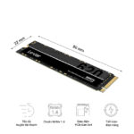 Ổ cứng SSD Lexar NM620 512GB M.2 2280 PCIe 3.0x4 (Đoc 3300MB/s - Ghi 2400MB/s) - (LNM620X512G-RNNNG) - Ảnh 3