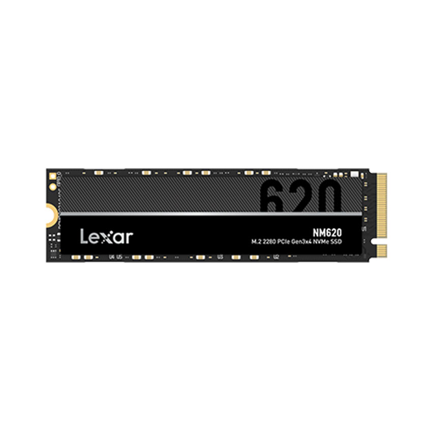 Ổ cứng SSD Lexar NM620 512GB M.2 2280 PCIe 3.0x4 (Đoc 3300MB/s - Ghi 2400MB/s) - (LNM620X512G-RNNNG) - Ảnh 2