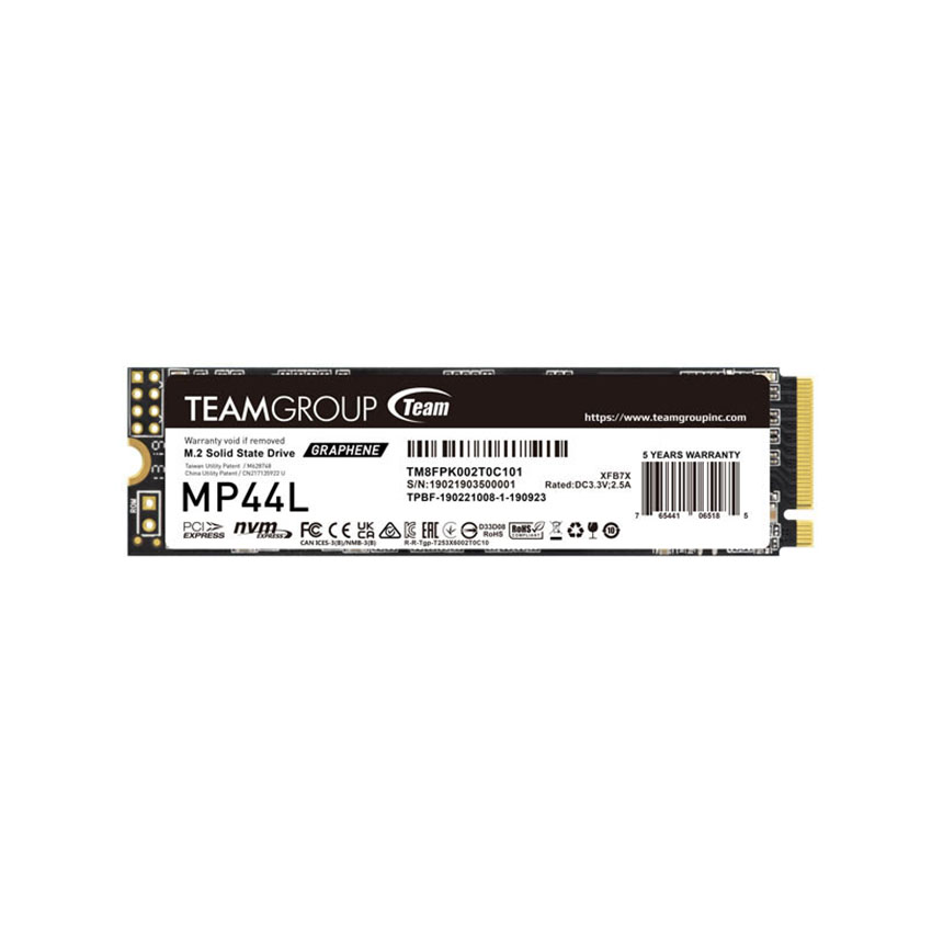 Ổ cứng SSD Teamgroup MP44L 500GB M.2 2280 PCIe 4.0x4 (TM8FPK500G0C101) - Ảnh 1