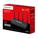 Thiết bị mạng/ Router Wifi Mercusys MR27BE Wi-Fi 7 Băng Tần Kép BE3600 - Ảnh 3